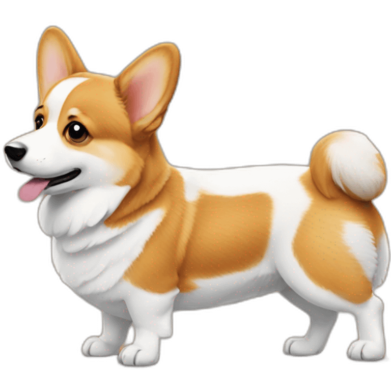 Corgi butt emoji