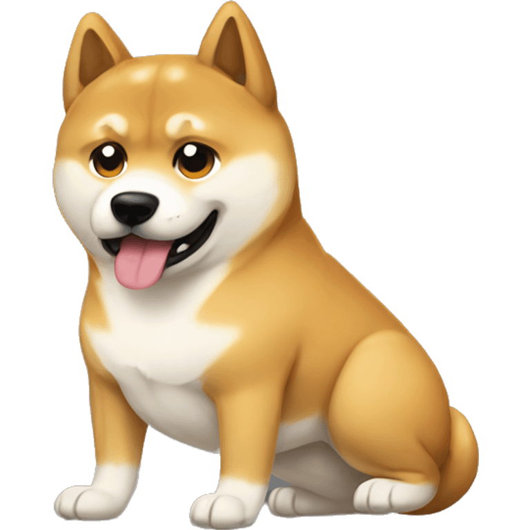 gym bro doge emoji