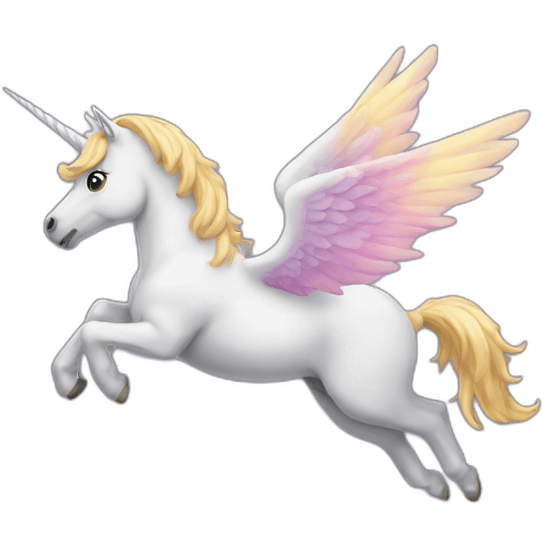 flying unicorn emoji