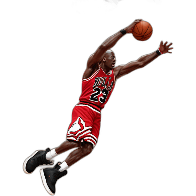 Michael jordan slam dunk emoji