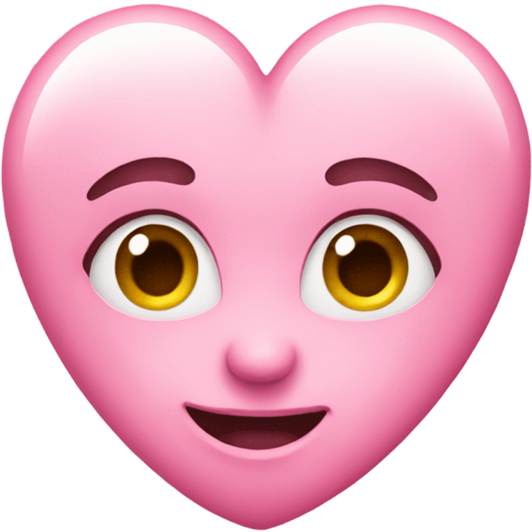 Pink heart emoji