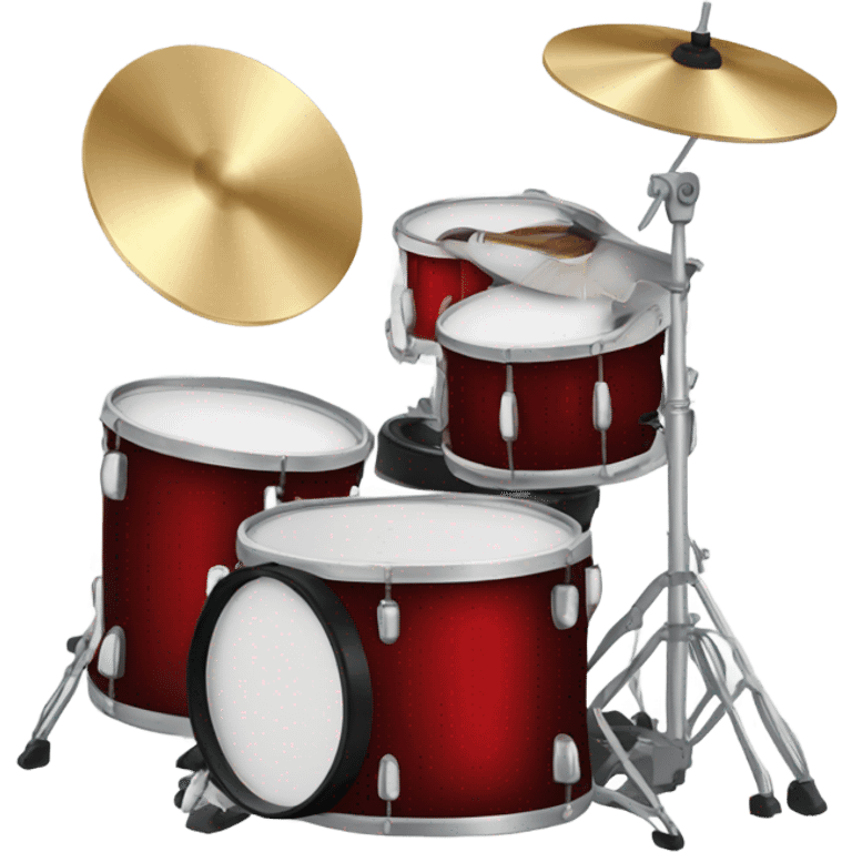 Drum set emoji