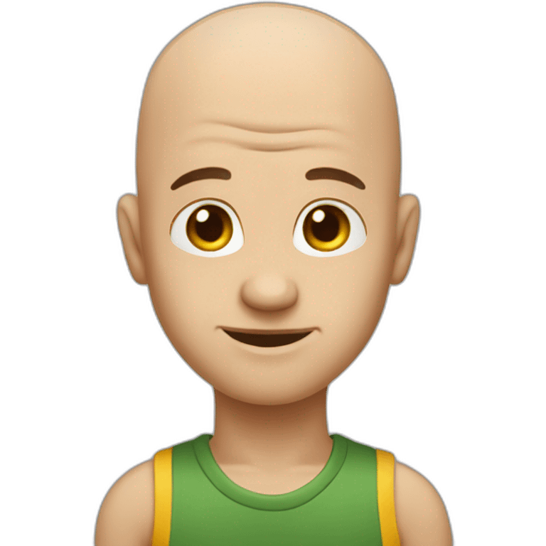 Bald Hervé emoji