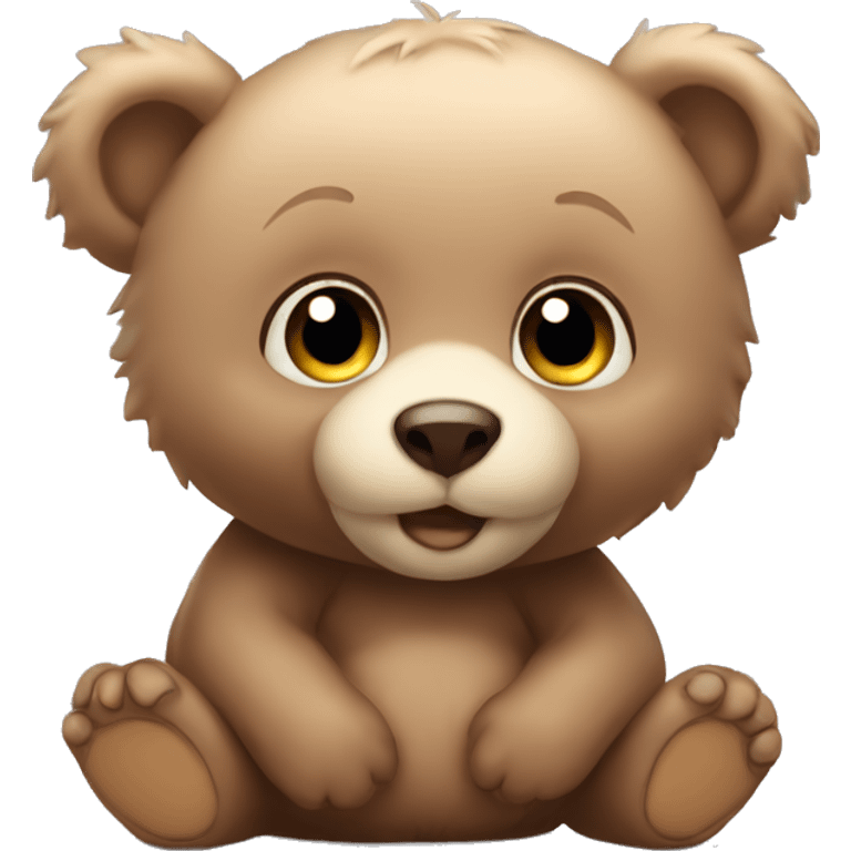 Baby bear emoji