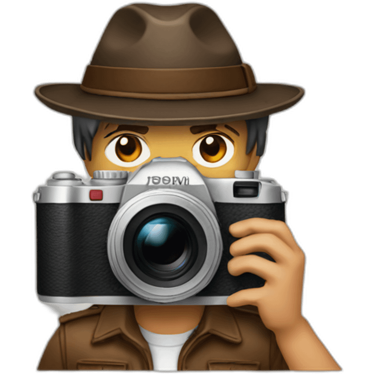 Fotógrafo tonto emoji