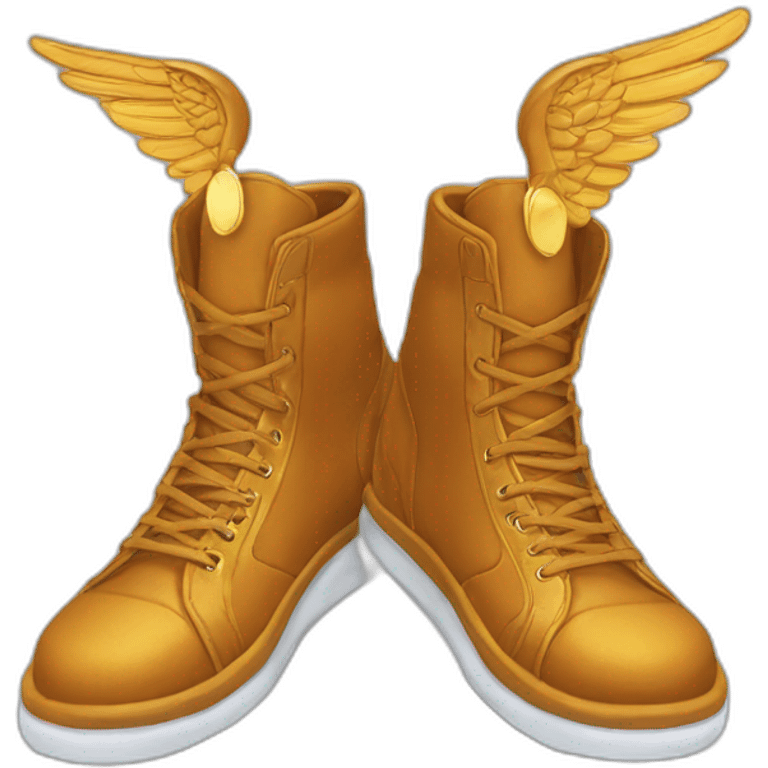 Hermes wings shoes mythologic god emoji