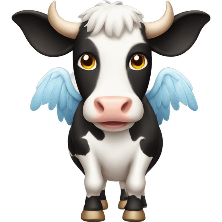 cow with wings emoji