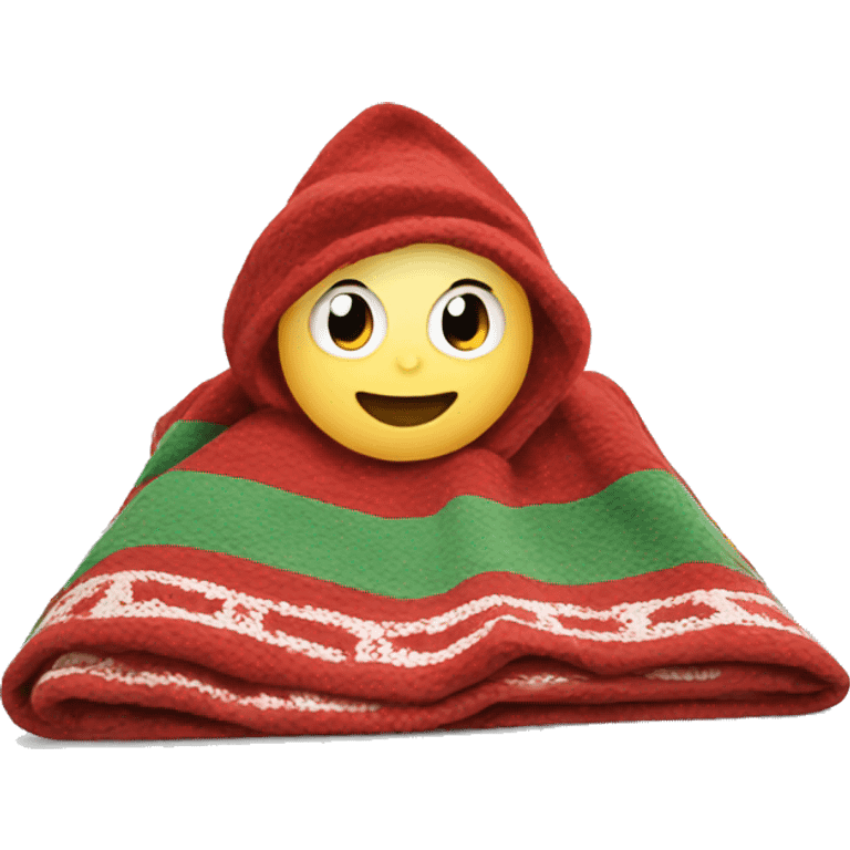 cute chrismas blanket emoji