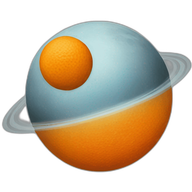 orange planet emoji