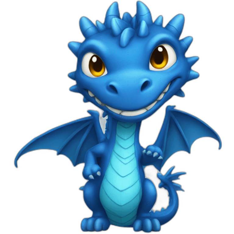 blue dragon emoji