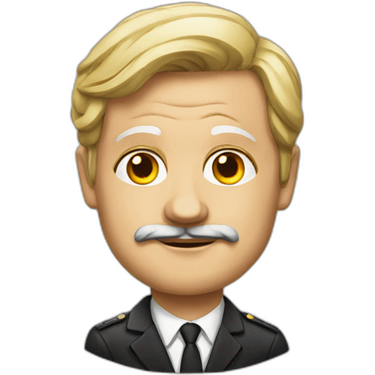 german political figure emoji