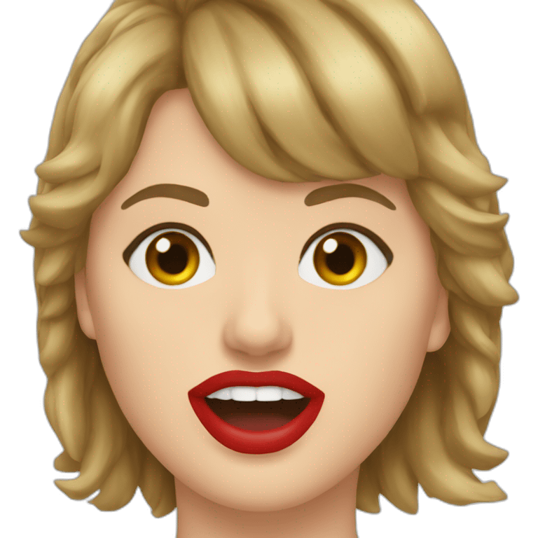 taylor-swift-mouth-bbc emoji