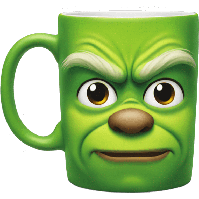 grinch mug emoji