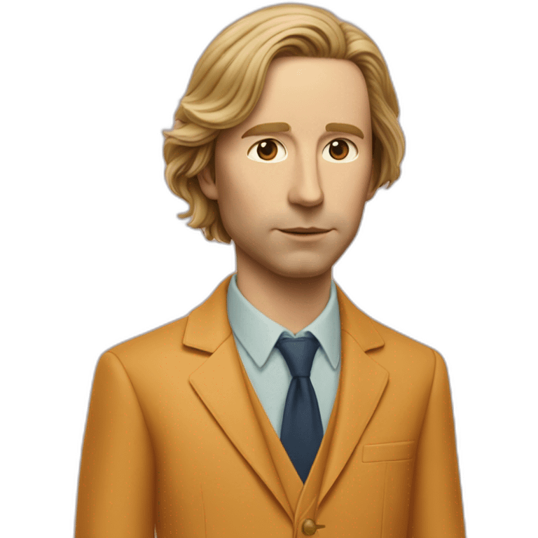 Wes Anderson avec un pouce en l’air emoji