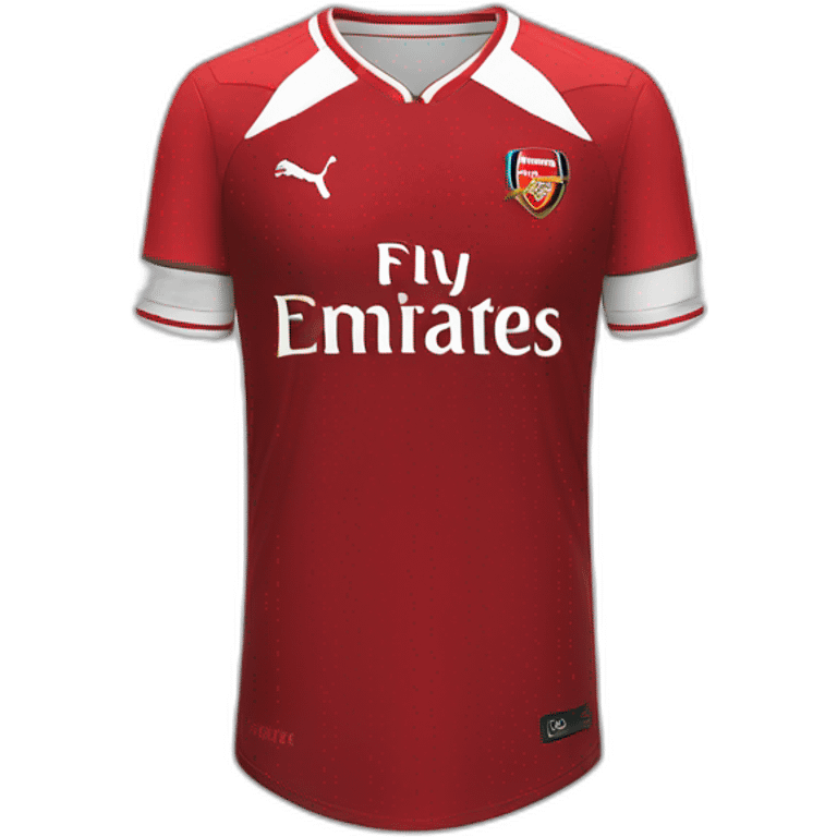 Arsenal jersey emoji