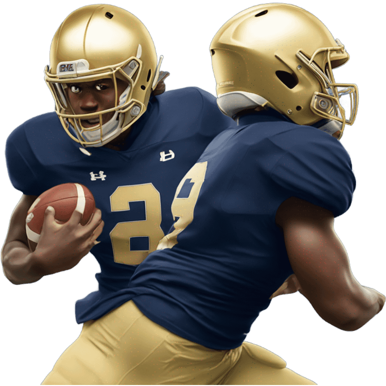 Notre Dame football emoji