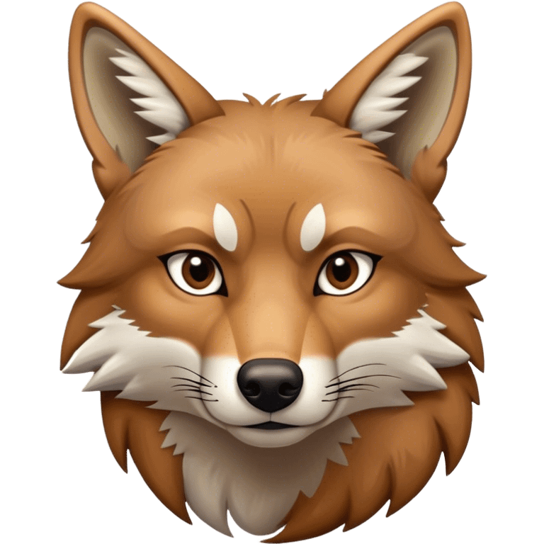 Determined Coyote  emoji