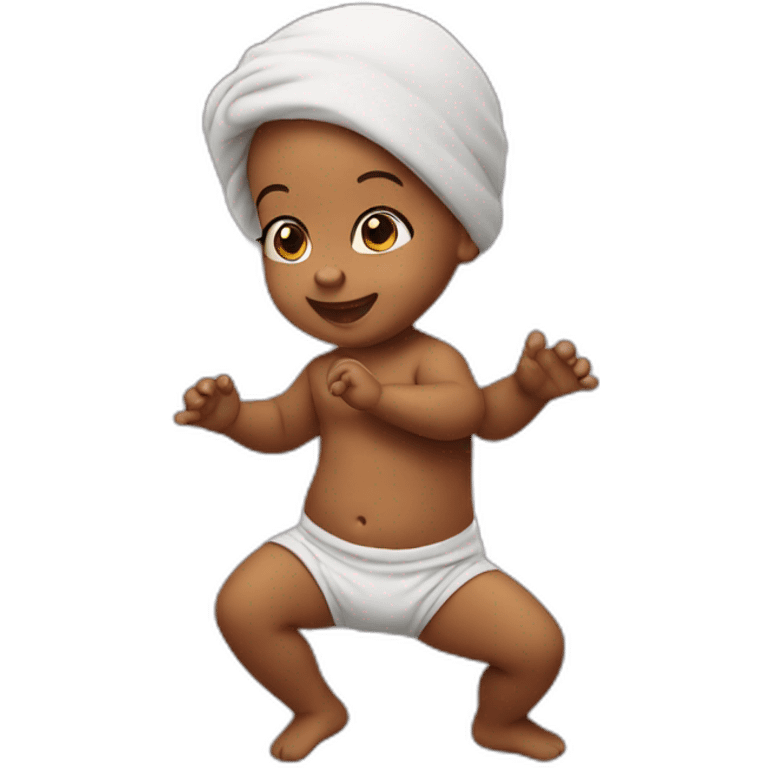 Dancing baby emoji