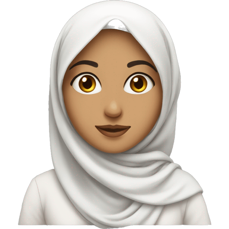 pretty arab girl no hajab emoji