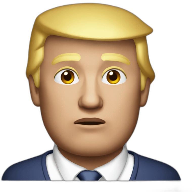 donald-trump-mugshot emoji