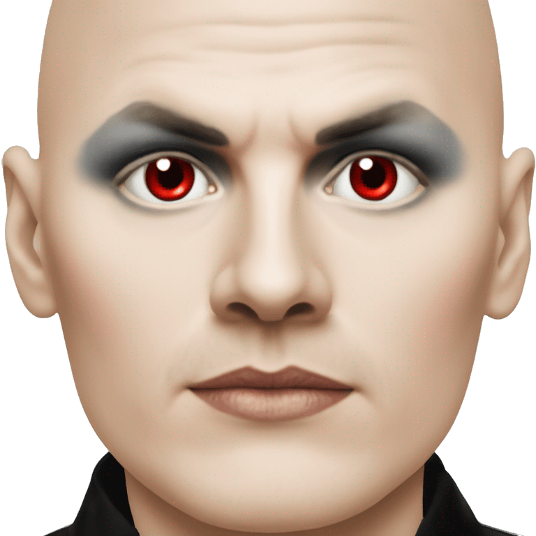 Billy corgan red eyeshadow  emoji