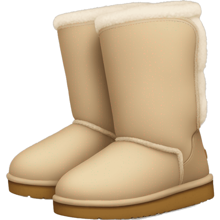 beige uggs  emoji