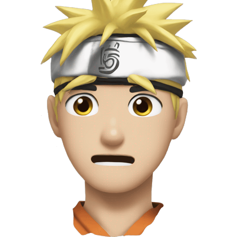 Naruto is crying emoji