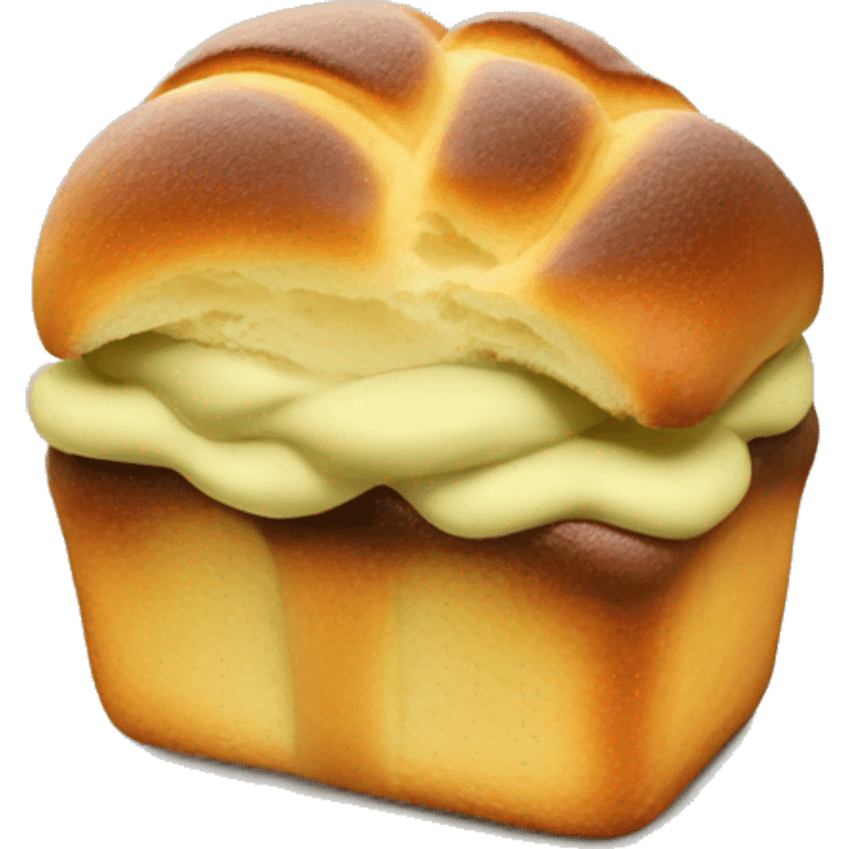 brioche al pistacchio emoji