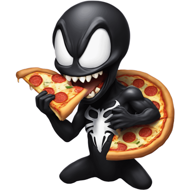  venom eating pizza emoji