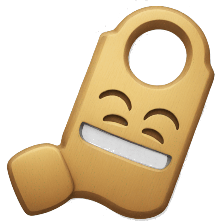 CREATE AN EMOJI USING A BOTTLE OPENER emoji