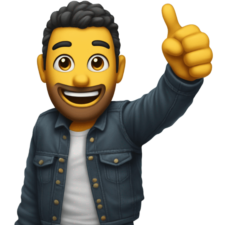 Rizzy thumbs up emoji