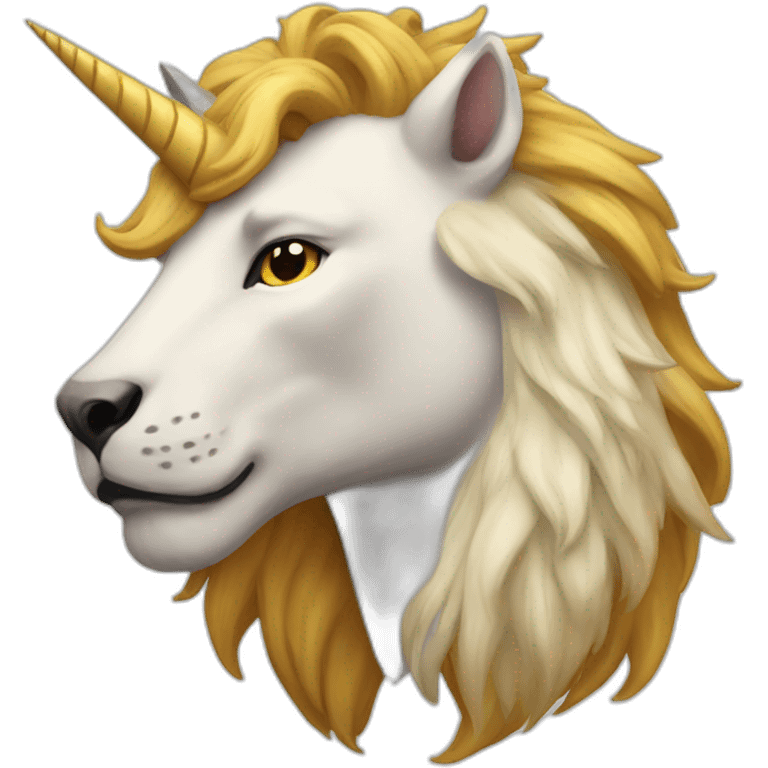 unicorn lion emoji