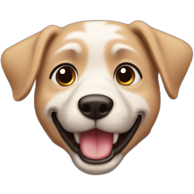 Perro feliz cumpleaños emoji