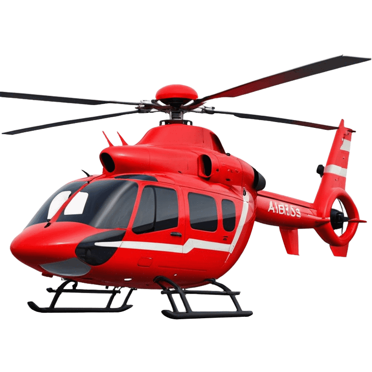 Rescue Helicopter - Airbus H145 (Model Year: 2021) (Iconic colour: Red with white) emoji