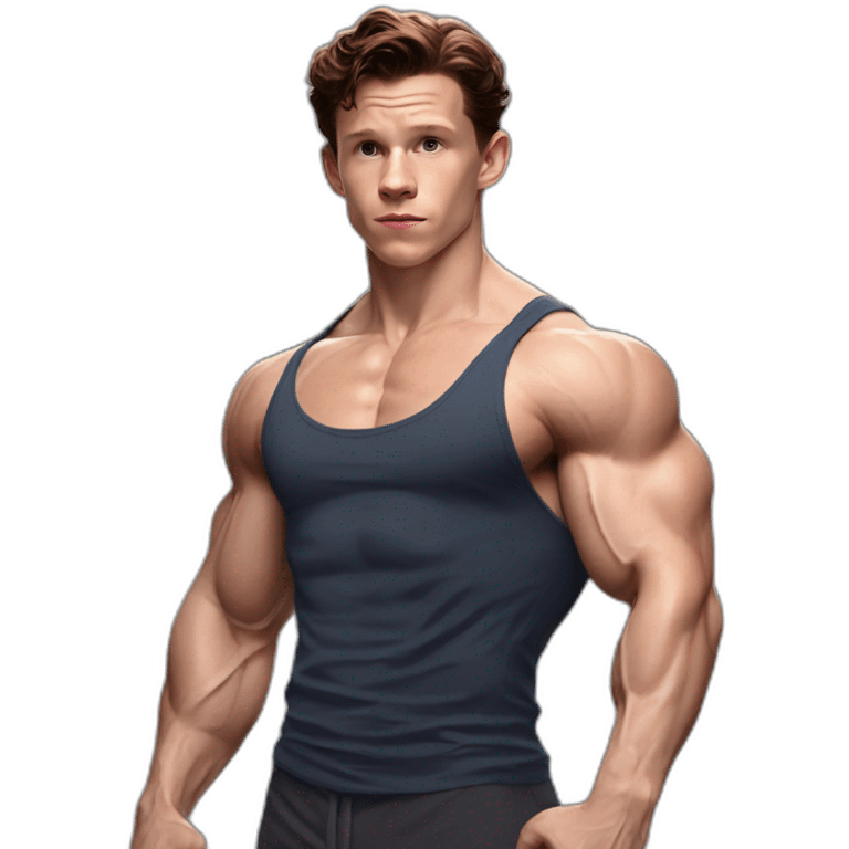 tom Holland Bodybuilding  emoji