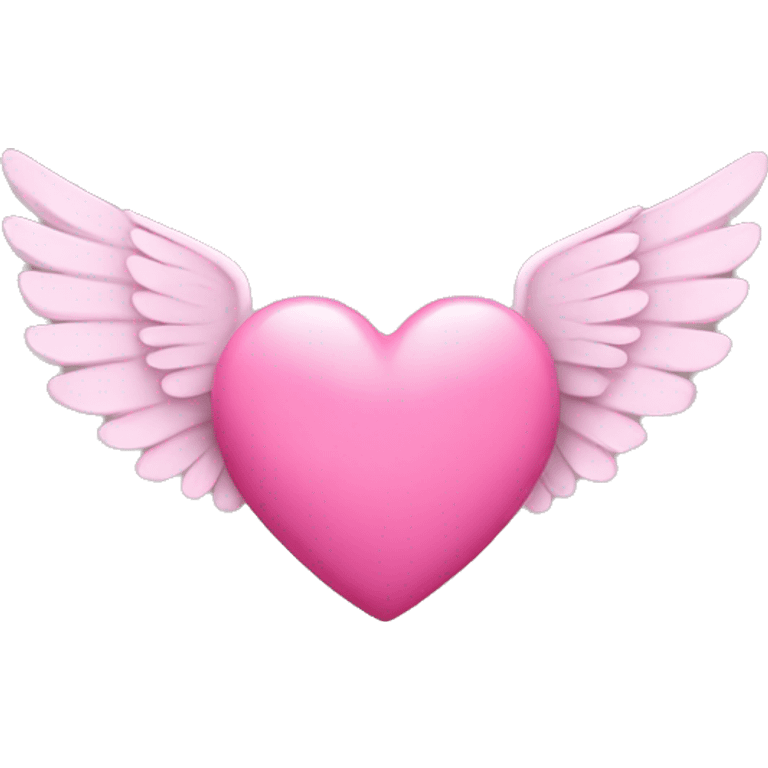 pink heart with wings emoji