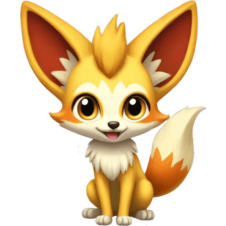  Fennekin Full body emoji