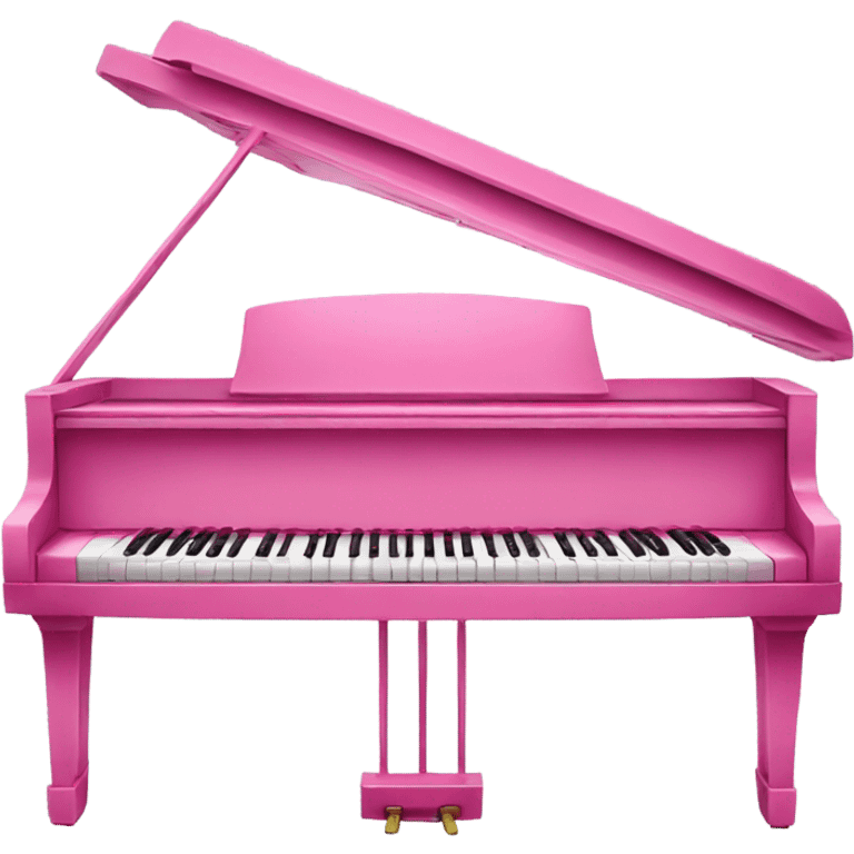 Pink piano  emoji