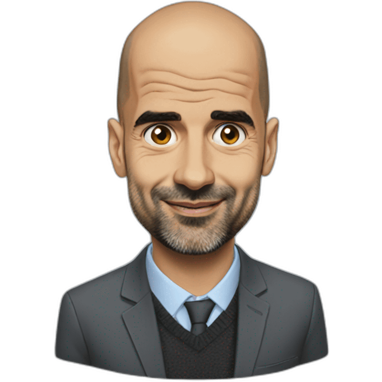 pep guardiola emoji