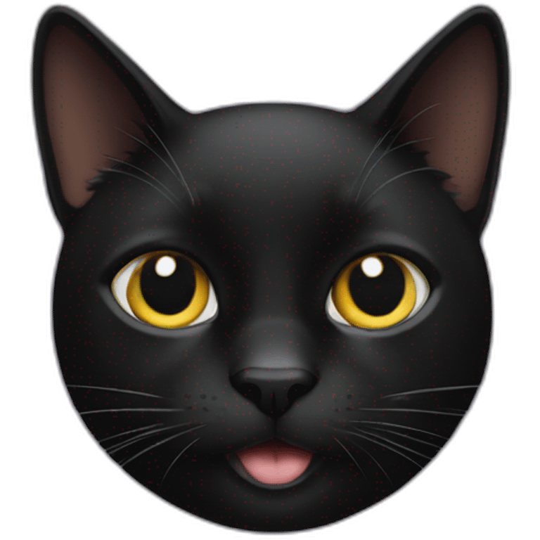 black cat emoji