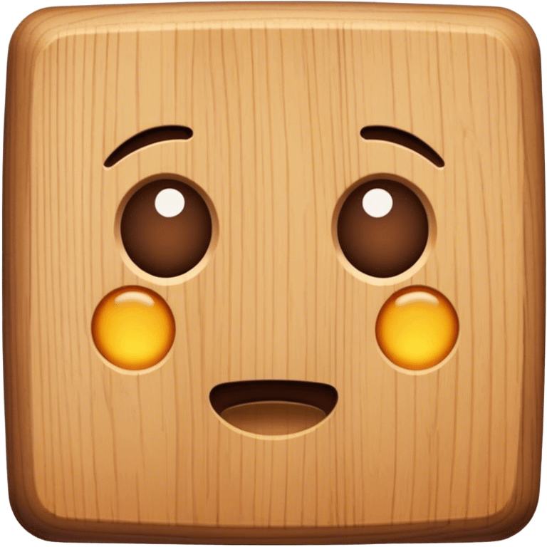 wood block emoji