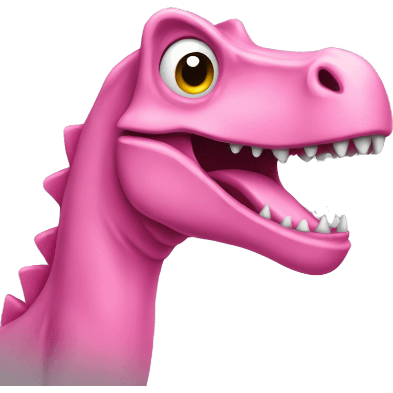 pink dinosaur  emoji