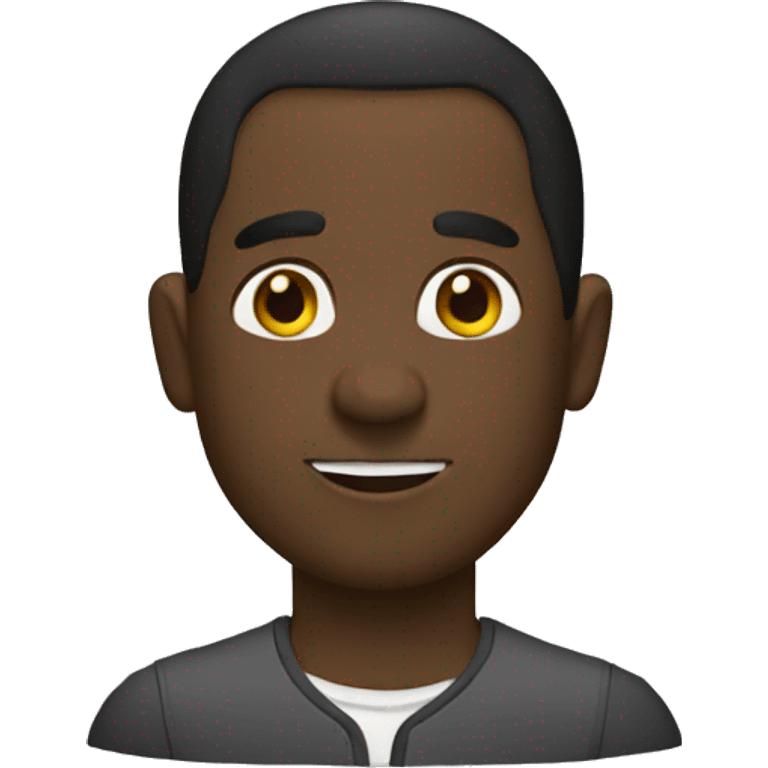 Burzaco negro emoji