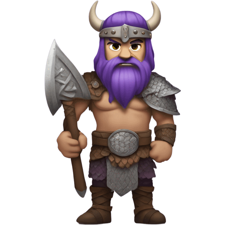 Purple Viking emoji