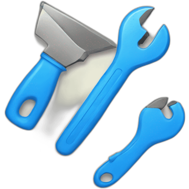 blue tools emoji