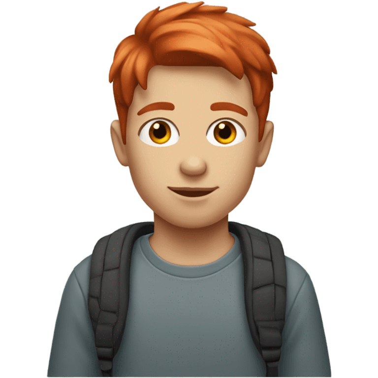 boy with short red hair emoji