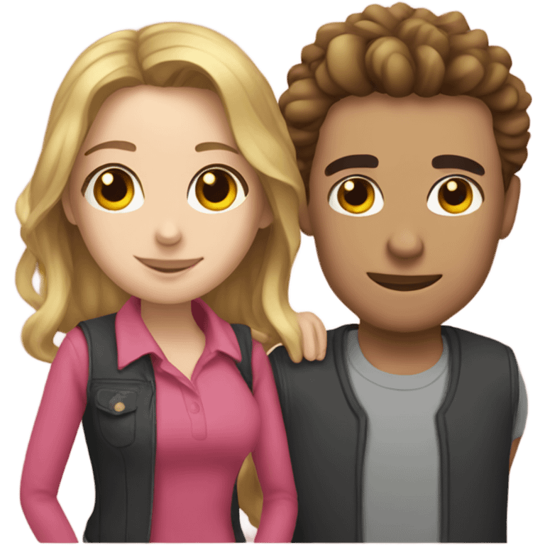 Me and my new girlfriend  emoji