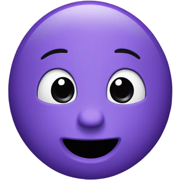 Moño morado emoji