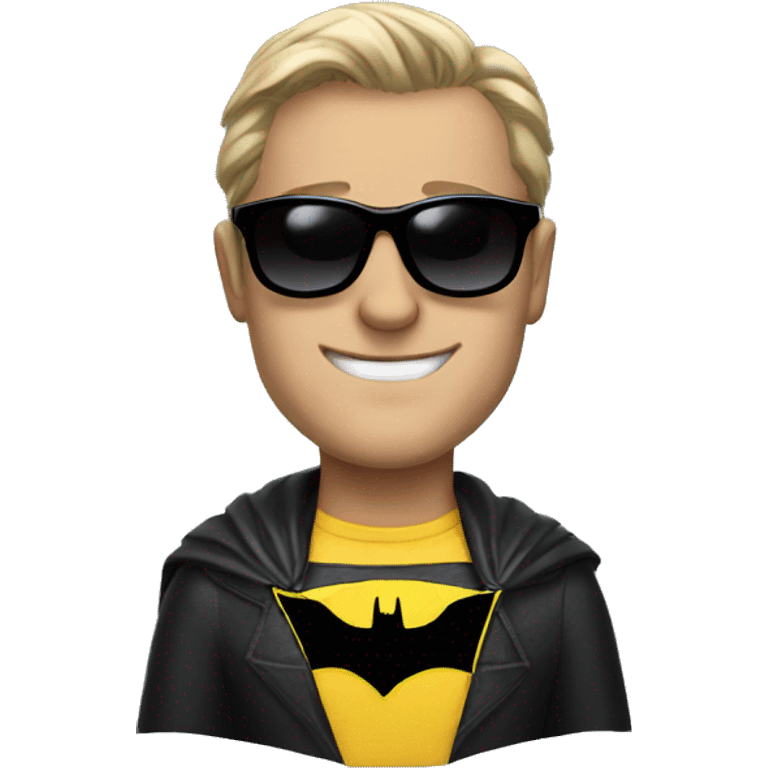 batman with sunglasses emoji