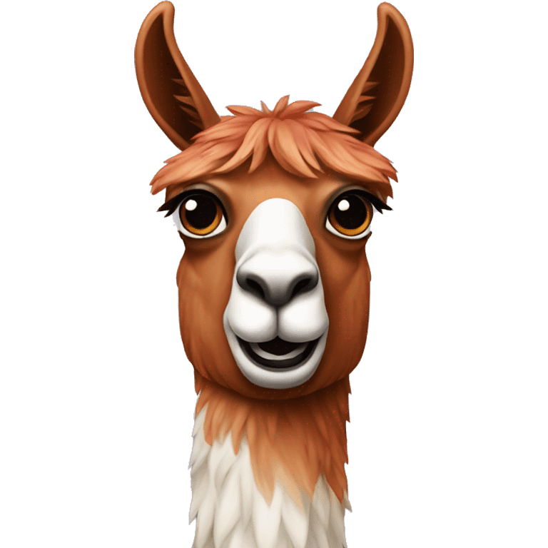 llama red emoji